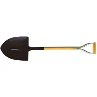 Darman Metal Ring Handle Pointed Schaufel