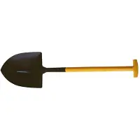 Darman Wooden Crutch Handle Pointed Schaufel