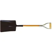 Darman Metal Ring Handle Square Schaufel