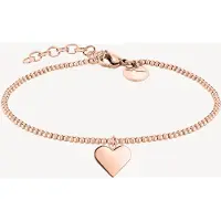 Tamaris Charming bronze bead bracelet made of steel TJ-0045-B-17 (L)
