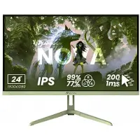 AROZZI Nova 24" Gaming Monitor - Full HD IPS - 200Hz - Waldgrün