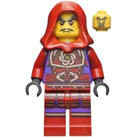LEGO Minifigur Clouse - Skybound, Hood – Ninjago (njo0188) – neu