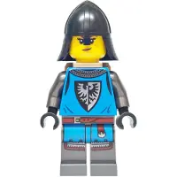 LEGO Minifigur Forest Stronghold Black Falcon Soldier - Female, Pearl (bdp172)
