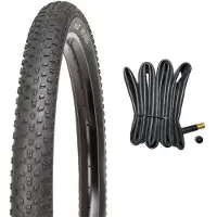 Kujo 1 Stk. Big Mama 26 Zoll Fatbike Reifen 26x4.00 Zoll 60 TPI 100-559 inkl. Schlauch mit Autoventil