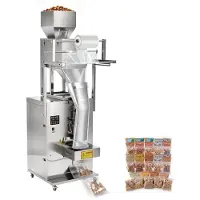 Vevor Pulververpackungsfüllmaschine Vollautomatische Abfüllmaschine 10-999g. Intelligentes Wiegen Abfüllen & Abpacken, Edelstahl, Bodenaufstellung, Ideal für Nüsse Samen Kaffeebohnen Gewürze Getreide