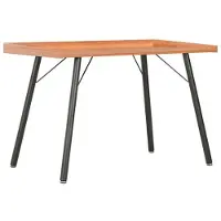 Helloshop26 - Schreibtisch Tisch Arbeitsplatz Computermöbel Arbeitszimmer 90 x 50 x 79 cm braun 02_0023868