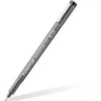 Staedtler pigment liner 308 Fineliner, Einzelprodukt, blau, ca. 0,5 mm