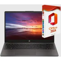 HP 250-G10, Intel Core i5-120U- 256GB SSD - 32GB DDR5-RAM - Windows 11 Pro + MS Office 2024 Pro - 39cm (15.6" LED) Full HD, Displayport via USB-C