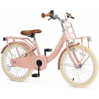 Deryan Liv Kinderfahrrad 20 Zoll – Verstellbarer Lenker und Sattel – Rosa