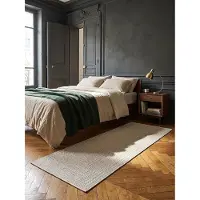 KADIMA DESIGN Läufer Pflegeleicht Creme 80x250 cm - CORDEV