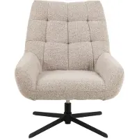 Fonq Paris Sessel Drehfunktion beige.