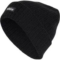 Adidas Beanie "LINEAR, UMSCHLAG" mit umgeschlagenem Bündchen, schlichtes Design, zeitlose Silhouette