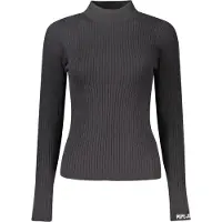 Pepe Jeans für Damen. PL7000026 Perkins Carla Pullover schwarz (L), Lässig, Baumwolle