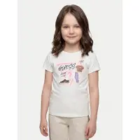 GUESS T-Shirt J6YI02 K3667 Weiß Regular Fit 122