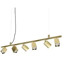 Ideal Lux Hängelampe 6x GU10 Messing IP20 DYNAMITE 371429