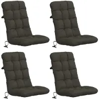 vidaXL 4-teiliges Hochlehner Kissenset VIANEN 4 pcs 100 % Polyester