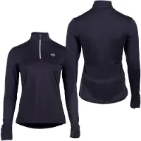 QHP Instant heating shirt Bodil Schwarz, Größe:42