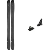 Atomic - Ski Set inkl. Bdg. - Freeride Skifahren - Pack Maverick 105 CTI 2026 für Herren aus Holz - schwarz
