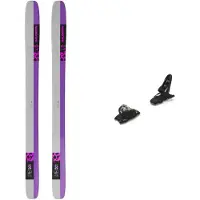 Salomon - Ski Set inkl. Bdg. - Freeride Skifahren - Pack S/Lab Qst X 2026 - Violett
