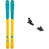 Zag - Ski Set inkl. Bdg. - All-Mountain-Skier &ndash; Damen / Frauen &ndash; Harfang 86 Lady 2026 - Alpinski-Set H86 Lady 2024 für Damen aus Holz -