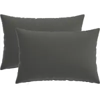 vidaXL Kissenbezug 2 pcs HEERLEN Anthrazit 50 x 75 cm Polyester