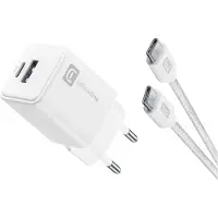 Cellularline Multipower 30W Kit - Smartphone, tablet e laptop, Drinnen, AC, 1 m, Weiß
