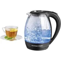 Gourmet Maxx GOURMETmaxx Glas-Wasserkocher LED-Beleuchtung