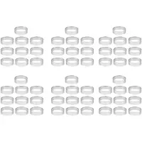 Jojomino 60Pcs 4.5cm Runder Rostfreier Perforierter Nahtloser Tortenring Quiche Ring Torte Pan Pie Tortenring mit Loch Tortenschalenring