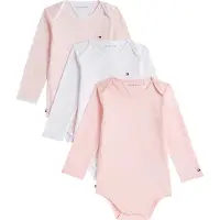 Tommy Hilfiger Geschenkbox - 3er-Pack Body l/ä - Whimsy PinkPINK - - 74 - Body L/Ä
