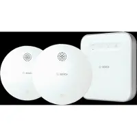 Bosch Kabelloser Rauchmelder Doppelpack + Smart Home Controller