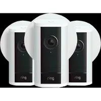 Ring Spotlight Kamera Pro 2. Generation Stecker Weiß 3er-Pack
