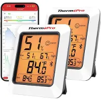 ThermoPro Funk-Thermo-/Hygrometer Weiss TP350-2