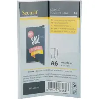 Securit Y-formet A6 akryl plakatramme