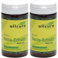 Allcura Yucca Extrakt Kapseln 2x 2x90 St
