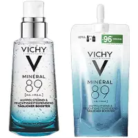 VICHY Minéral 89 Hyaluron-Boost + Refill Set 2x50 ml Elixier