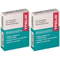 Holthaus Medical Ypsilin Wundreinigungstücher x2 2x40 St Tücher