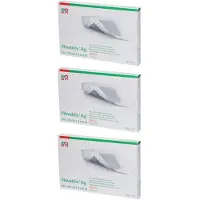 Lohmann & Rauscher Vliwaktiv AG Aktivkohle Tampon.m.Silber 10x15 cm x3 3x10 St Tamponaden