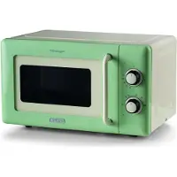 Ariete Vintage Line 3960/04, Arbeitsplatte, Solo-Mikrowelle, 20 l, 800 W, Drehregler, Grün