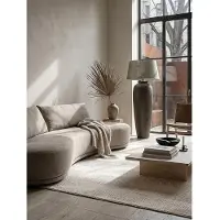 KADIMA DESIGN Teppich Kurzflor Creme 200x280 cm - DALAR