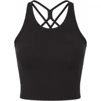 Mandala Cross Top black XS