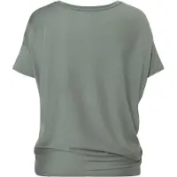 Super.natural - Women's Yoga Loose Bio Jersey Tee - Merinoshirt Gr XS oliv