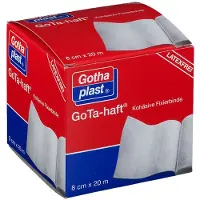 Gothaplast Gota Haft kohäsive Fixierbinde 8 cmx20 m latexfrei 1 St Binden