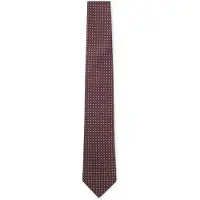 BOSS Krawatte aus Seiden-Jacquard mit feinem Muster Grösse ONESI