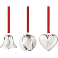 Georg Jensen Weihnachtsschmuckset teilig Palladium