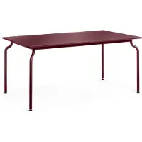Magis South Esstisch, 160 x 90 cm, bordeaux