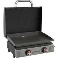 Blackstone Original Tischgrill mit Haube Tragbar 2 Brenner