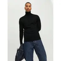 Jack & Jones Einfarbig Rollkragenpullover