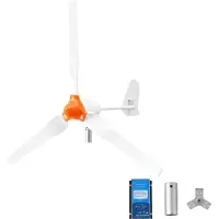 Vevor 1200W 24V Horizontale Windkraftanlage mit Wind- &amp; Solar-Hybridregler