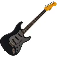 Fender Hergestellt in Japan Hybrid II 2026 Kollektion Stratocaster RW mattschwarz Phantom Black