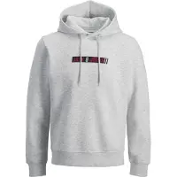 Jack & Jones Kapuzensweatshirt "JJMUNK SWEAT HOOD", Materialmix, regular fit